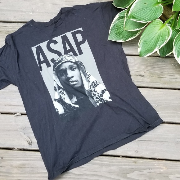 Shirts | Mens Asap Rocky Tshirt | Poshmark